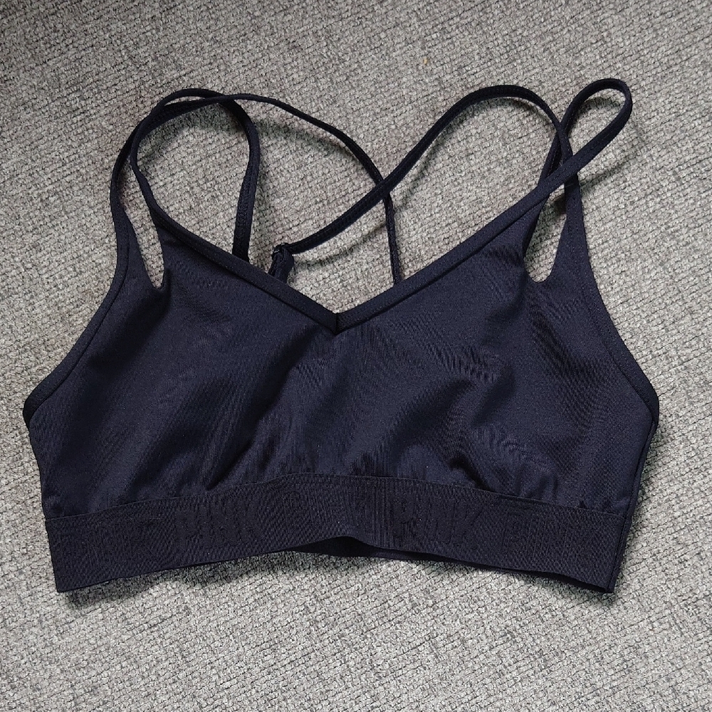 Pink Active Sports Bra